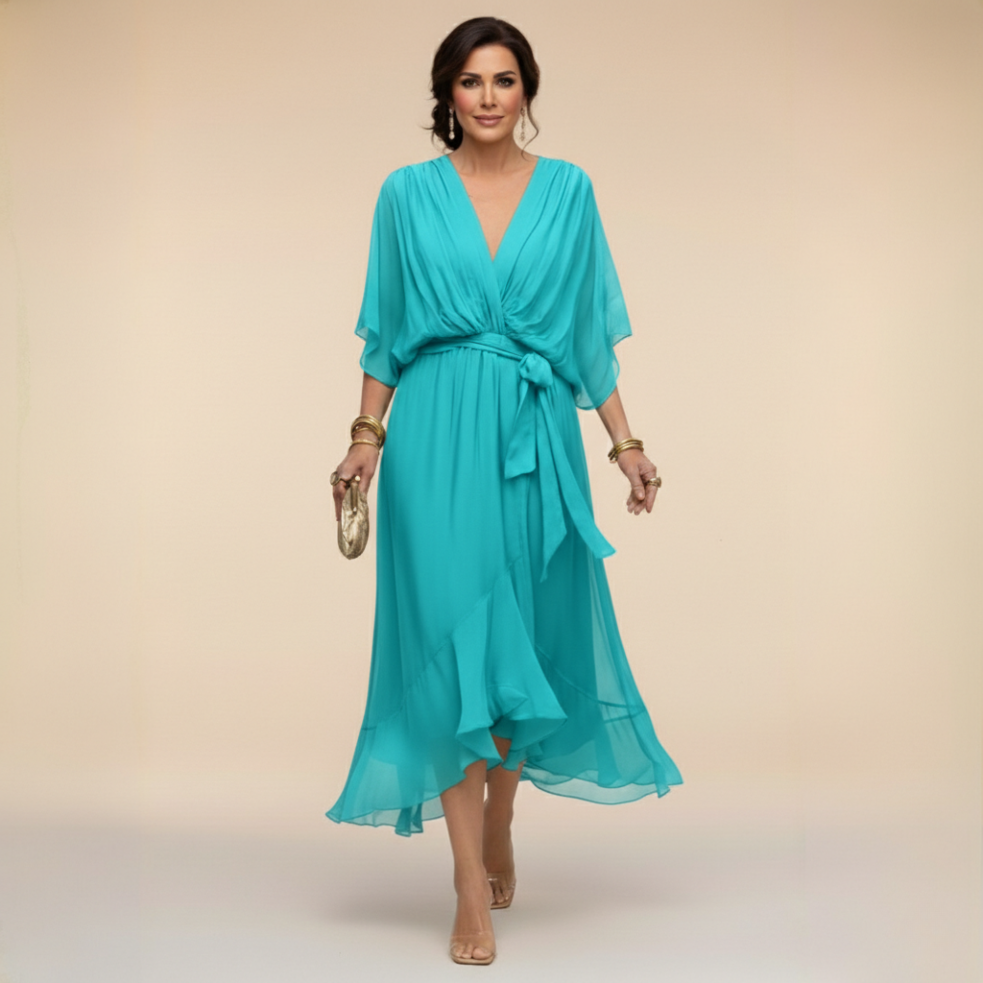 Lucía™ | Vestido Midi Elegante