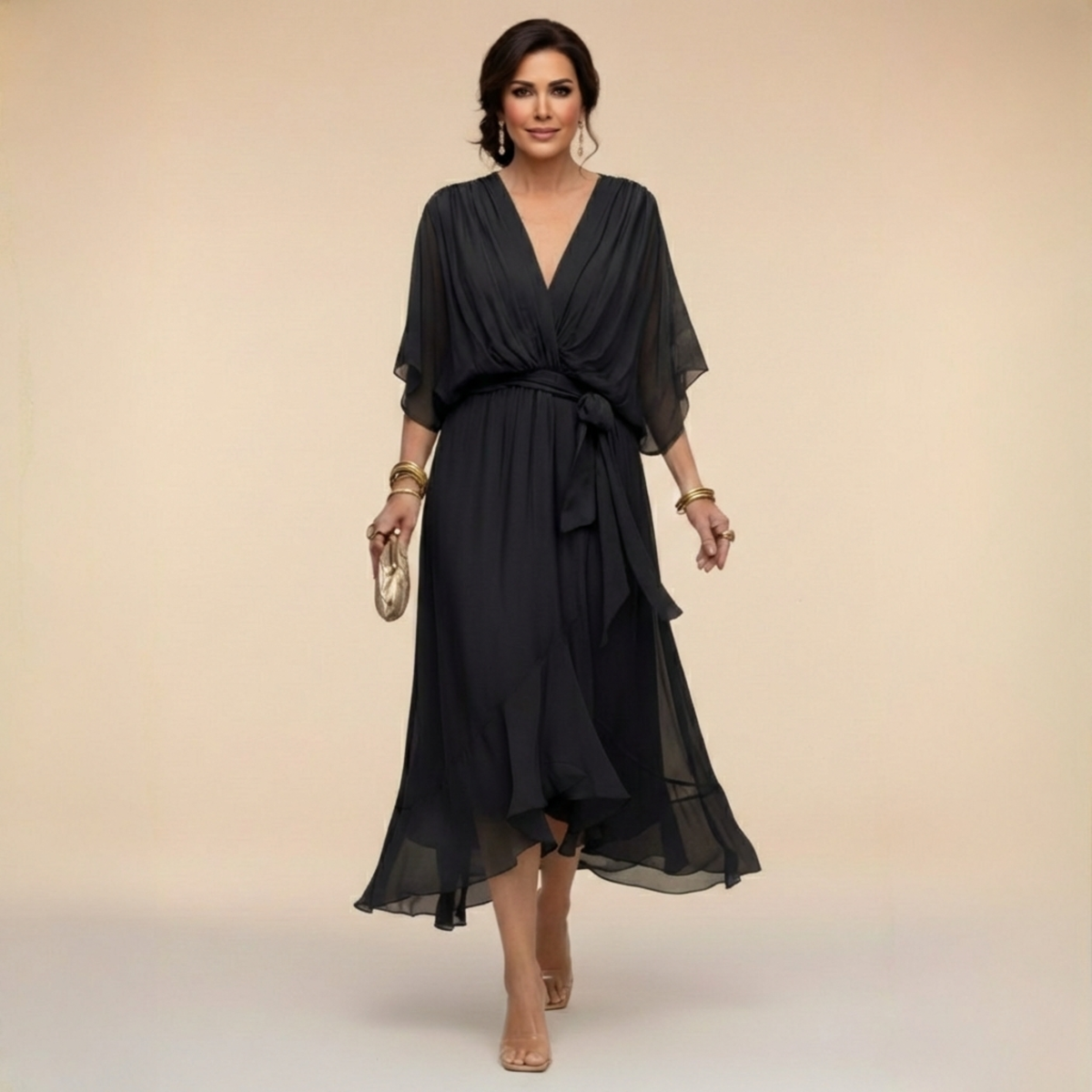 Lucía™ | Vestido Midi Elegante