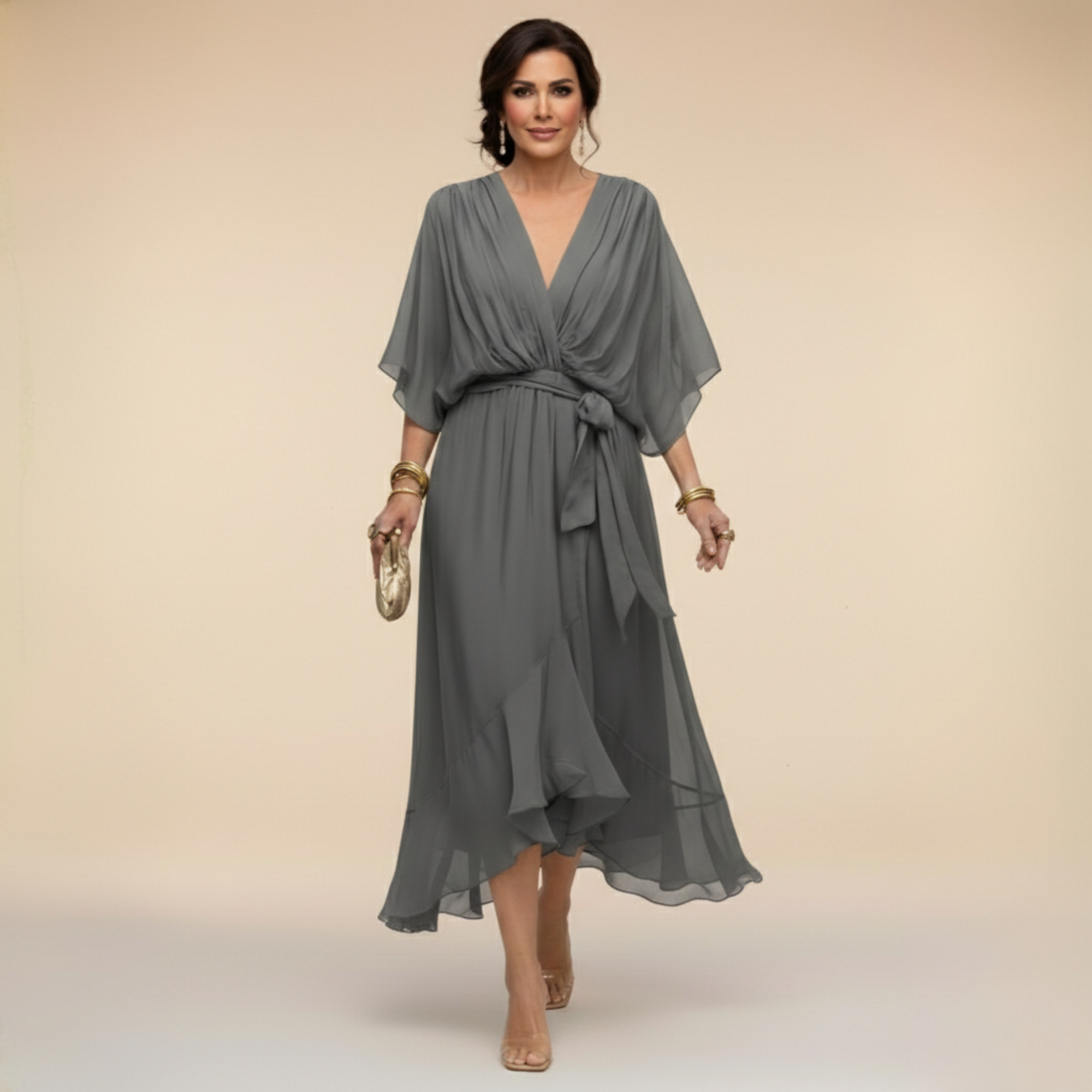 Lucía™ | Vestido Midi Elegante