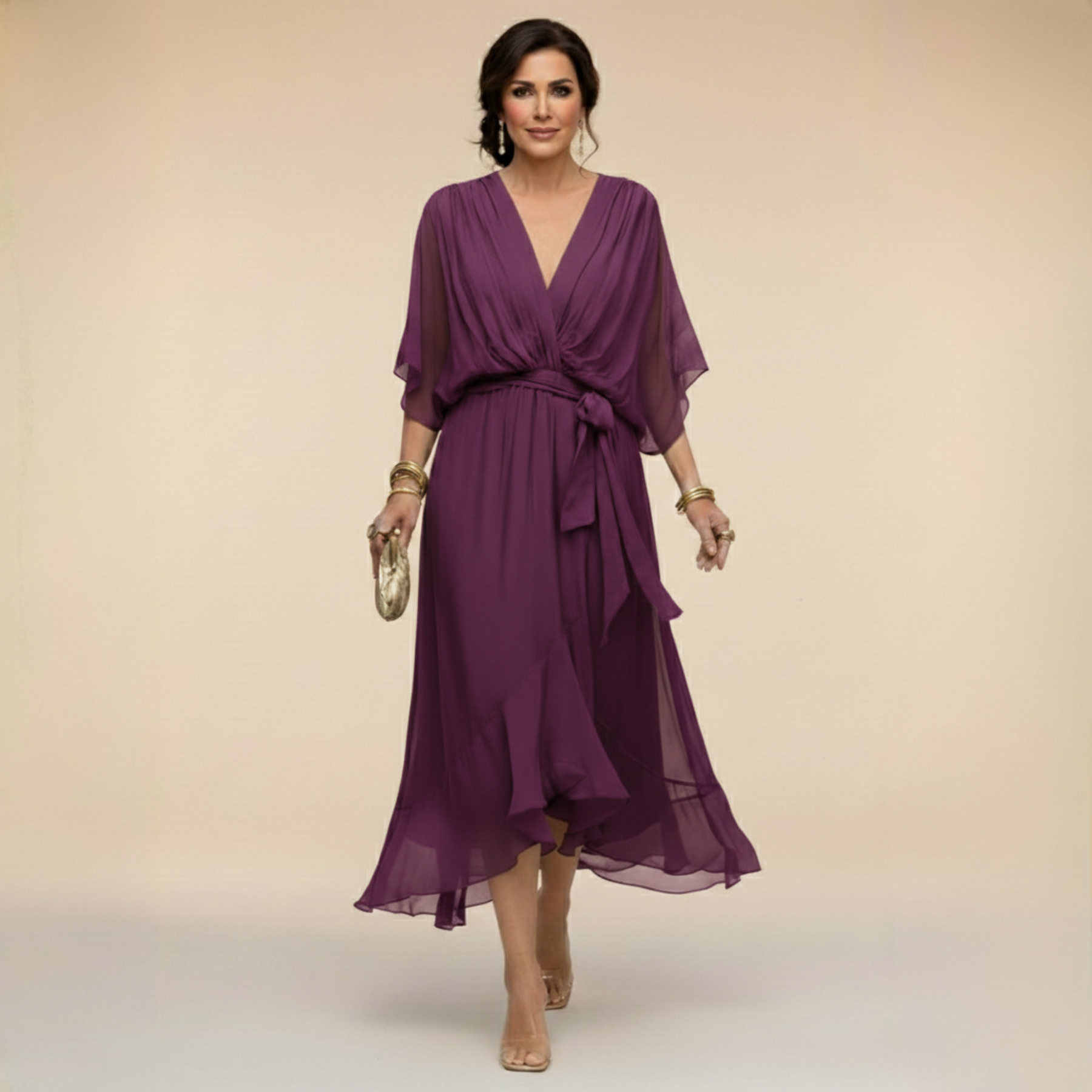 Lucía™ | Vestido Midi Elegante