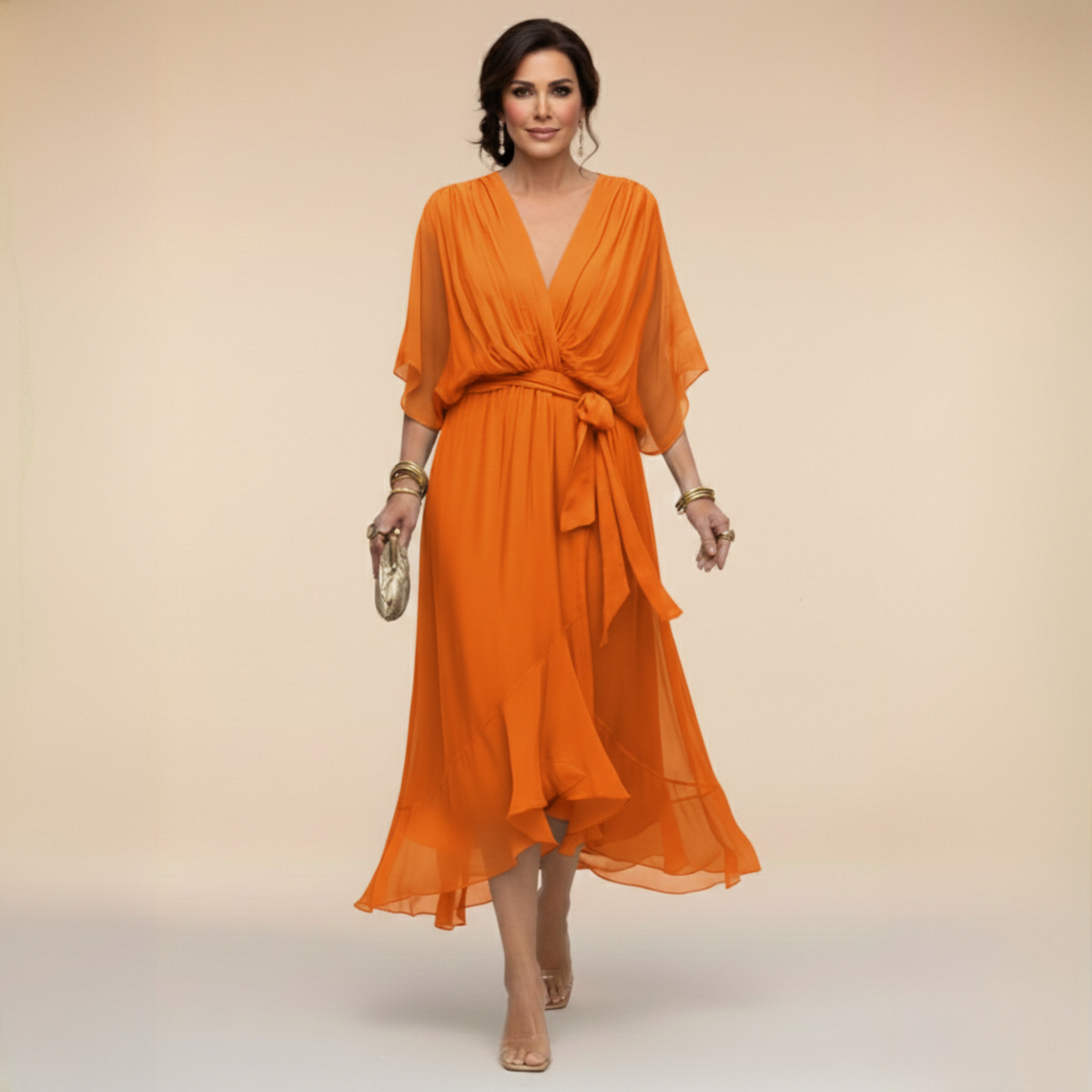 Lucía™ | Vestido Midi Elegante