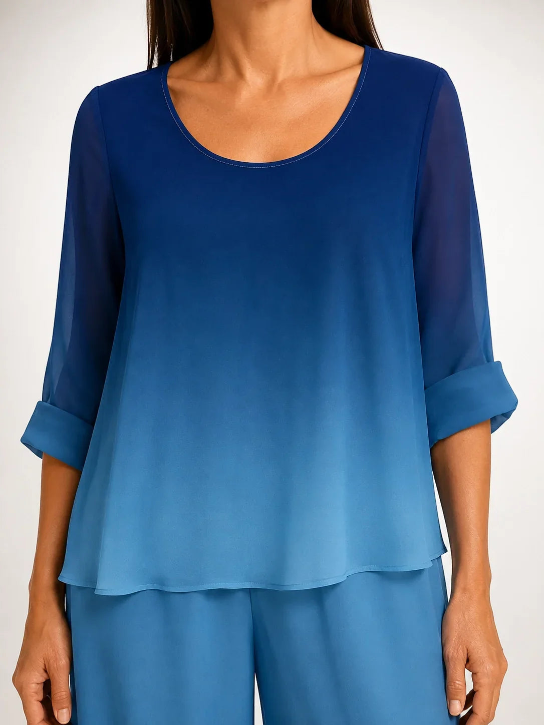 Obdulia™ | Conjunto Degradado Azul