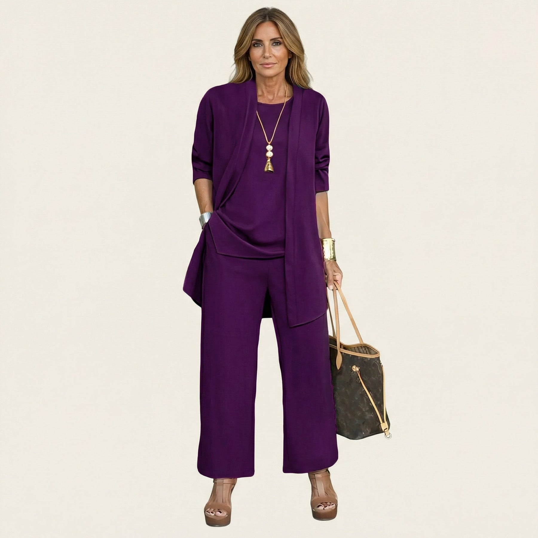 Margarita | Conjunto Minimalista de Tres Piezas