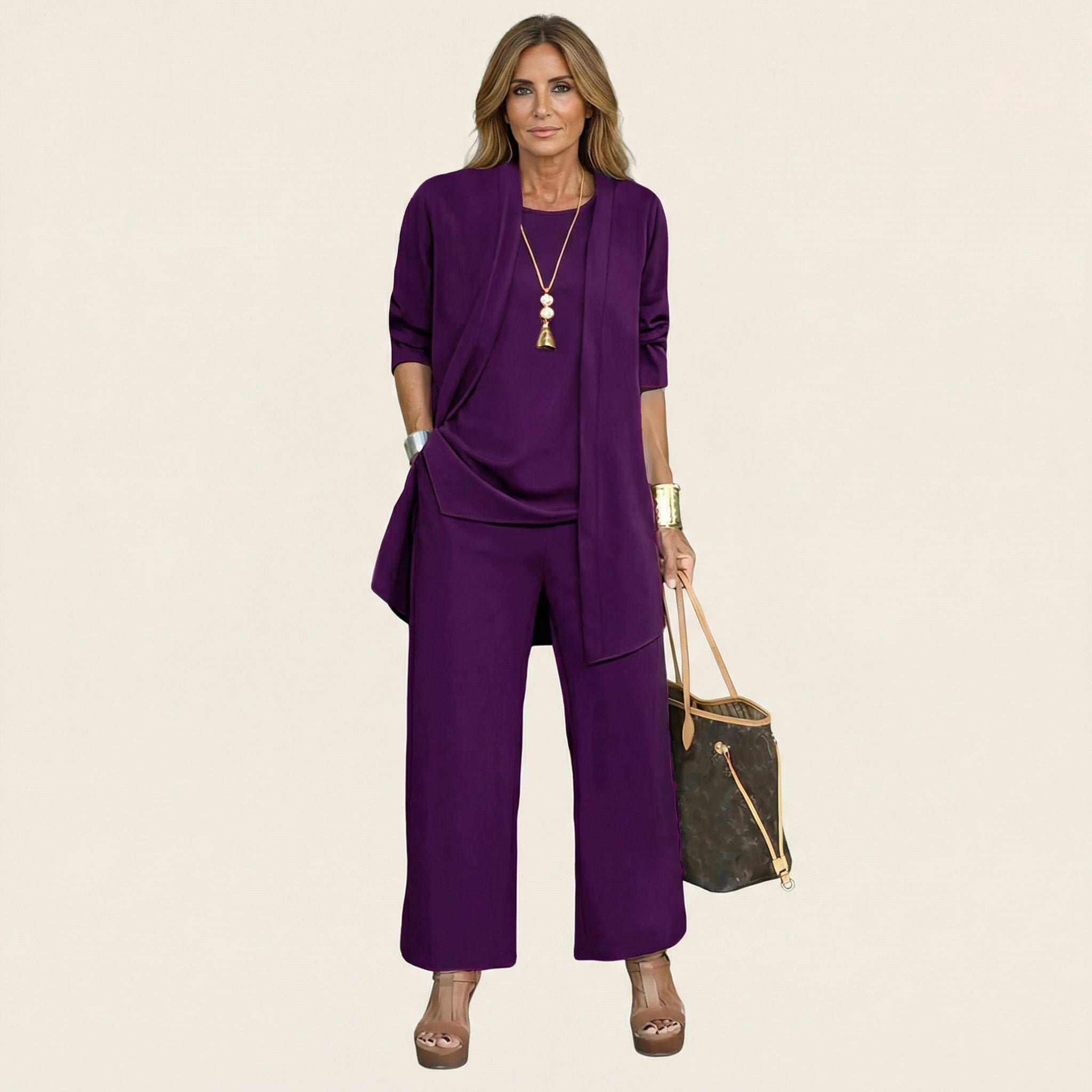 Margarita | Conjunto Minimalista de Tres Piezas
