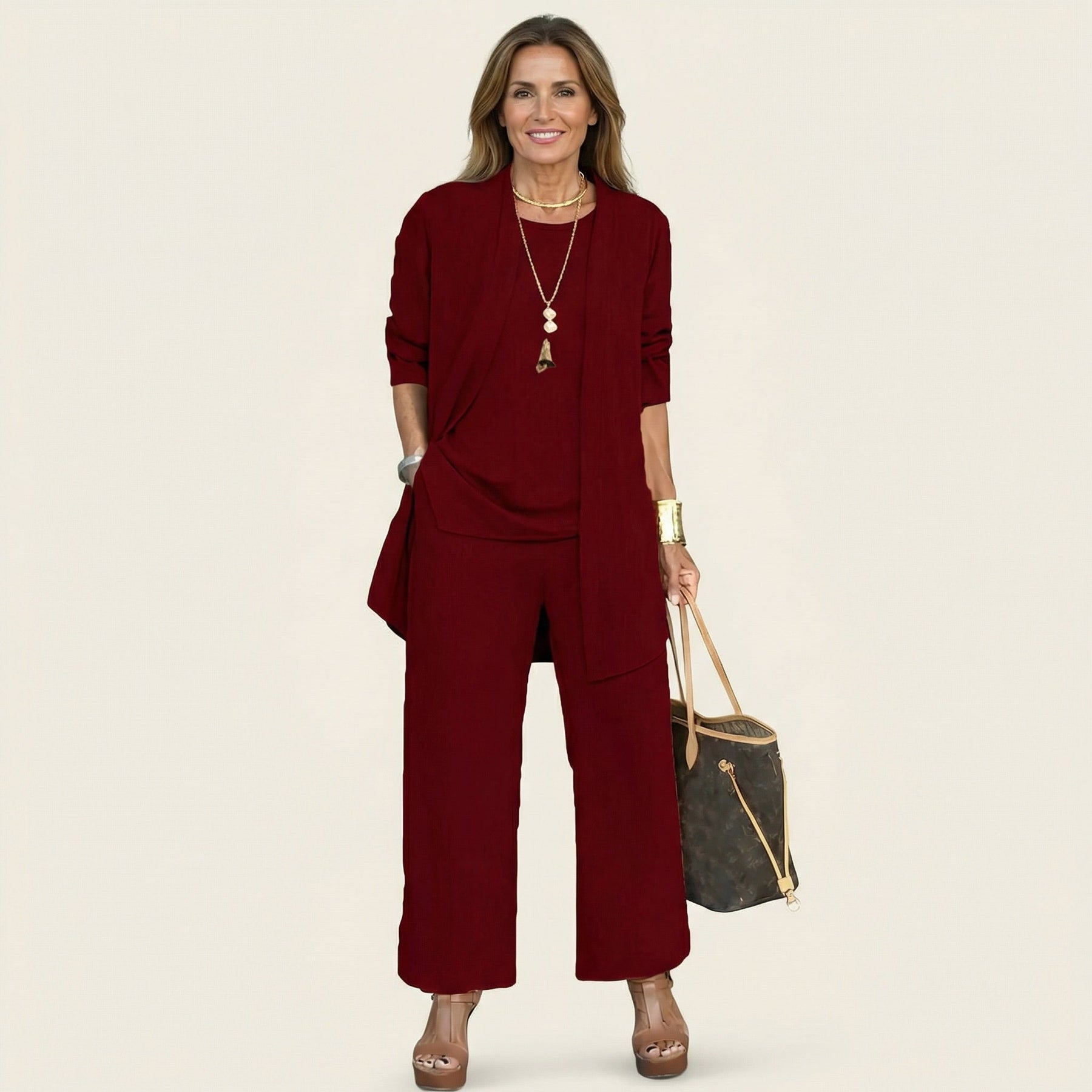 Margarita | Conjunto Minimalista de Tres Piezas