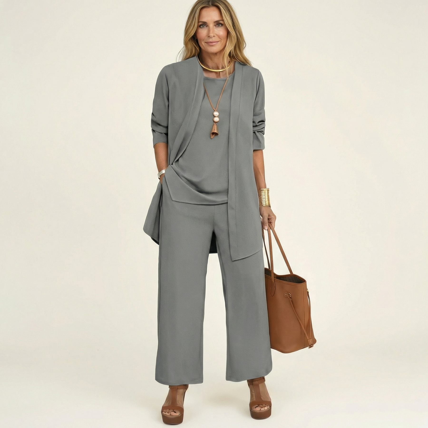 Margarita | Conjunto Minimalista de Tres Piezas