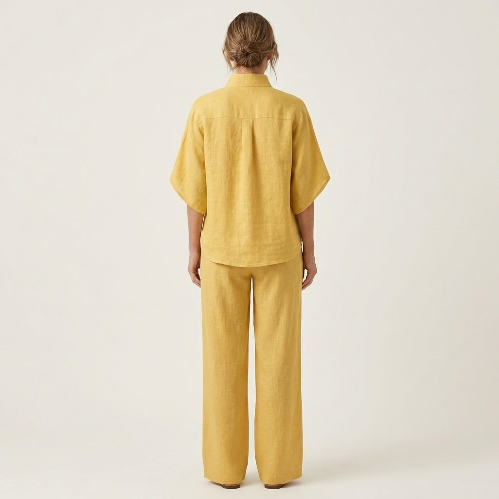Luciana | Conjunto de Dos Piezas en Lino