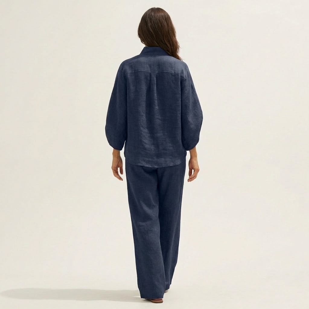 Luciana | Conjunto de Dos Piezas en Lino