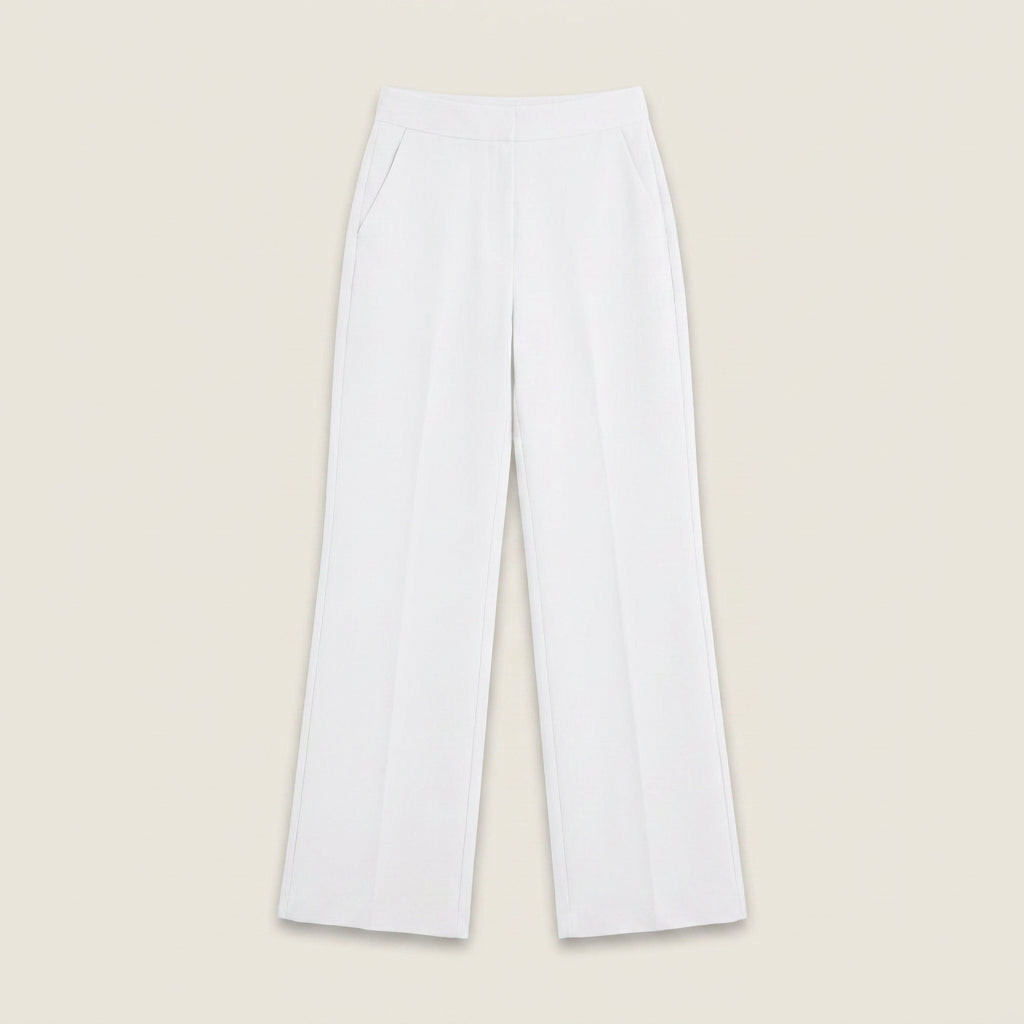 Elena™ | Pantalón Recto de Talle Alto
