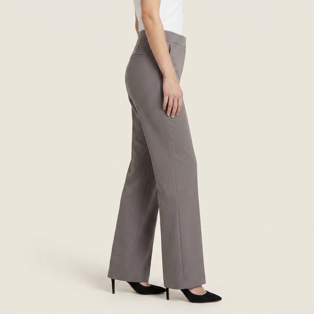 Elena™ | Pantalón Recto de Talle Alto
