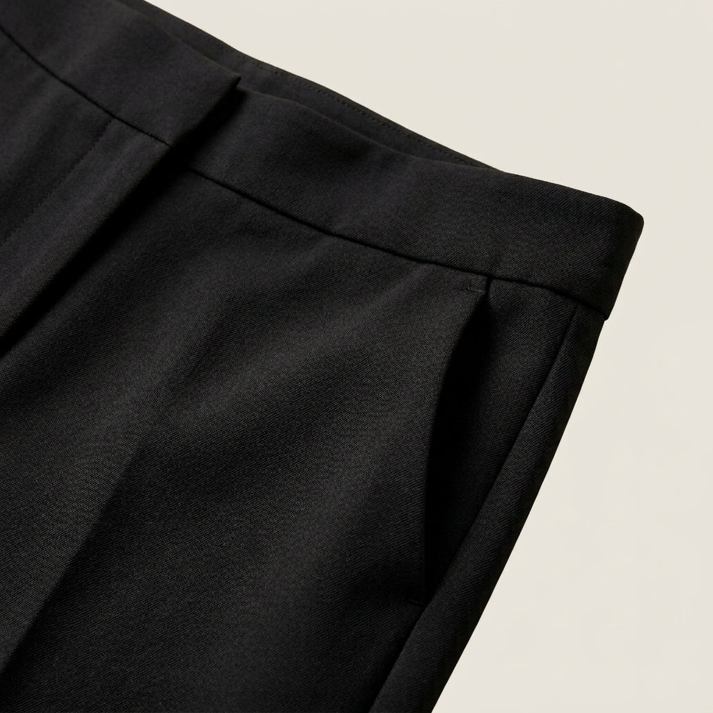 Elena™ | Pantalón Recto de Talle Alto